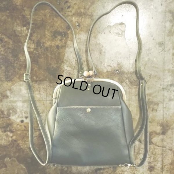 画像4: kanmi DROPTREE / カンミ  ドロップツリ ー木玉 ガマグチ２WAYバッグ navy (4)