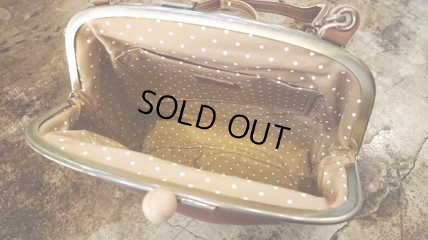 画像8: kanmi  / カンミ  ドロップツリー木玉　ガマグチポシェット (8)