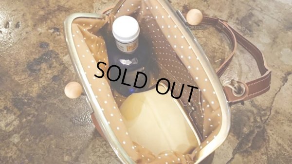 画像9: kanmi  / カンミ  ドロップツリー木玉　ガマグチポシェット (9)