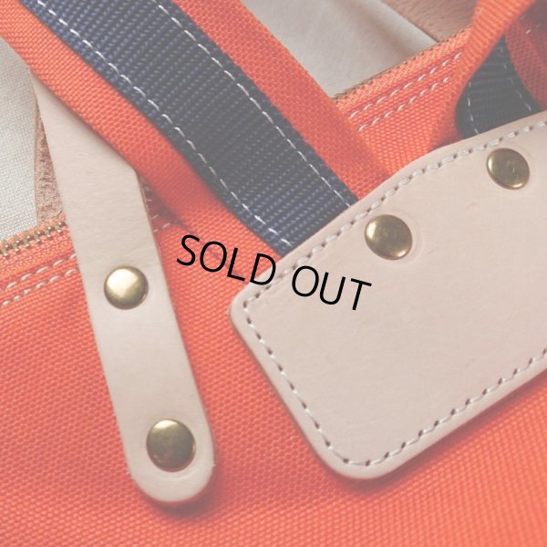 画像5: le onde / ル オンド 8号キャンバス 2WAY リュック orange (5)