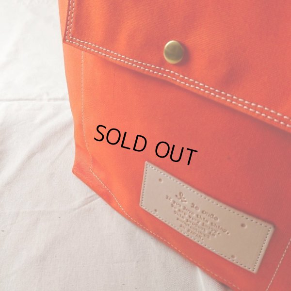 画像6: le onde / ル オンド 8号キャンバス 2WAY リュック orange (6)