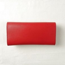 画像2: TIDEWAY / タイドウェイ メタルロック long wallet red (2)