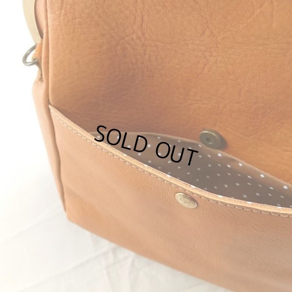 画像9: kanmi DROPTREE / カンミ  ドロップツリー 木玉 ガマグチ2WAYバッグ natural  (9)