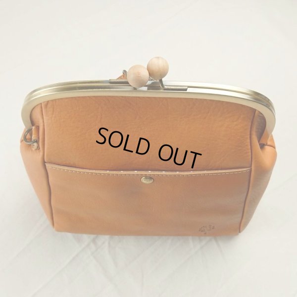 画像11: kanmi DROPTREE / カンミ  ドロップツリー 木玉 ガマグチ2WAYバッグ natural  (11)