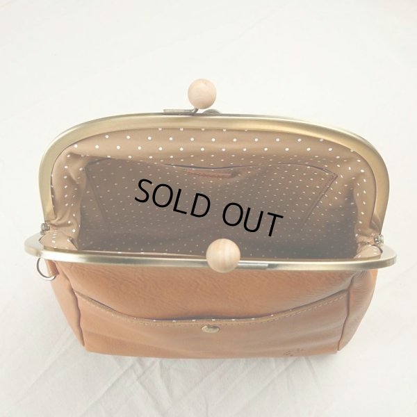 画像12: kanmi DROPTREE / カンミ  ドロップツリー 木玉 ガマグチ2WAYバッグ natural  (12)