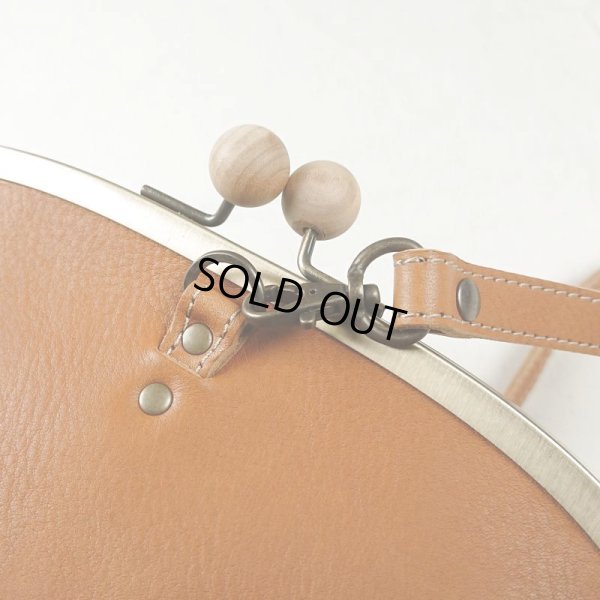 画像2: kanmi DROPTREE / カンミ  ドロップツリー 木玉 ガマグチ2WAYバッグ natural  (2)