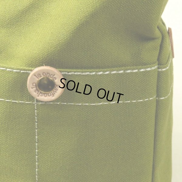 画像10: le onde / ル オンド パラフィン加工8号キャンバス 2wayトート khaki (10)