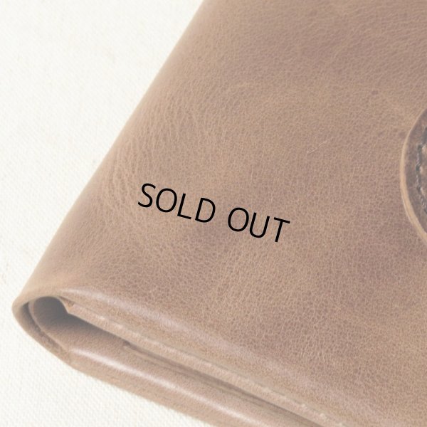 画像3: TIDEWAY  /  タイドウェイ PRATICO MIDDLE WALLET choco (3)