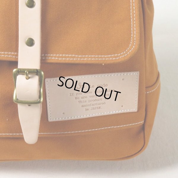 画像3: le onde / ル オンド 8号キャンバス リュック camel (3)