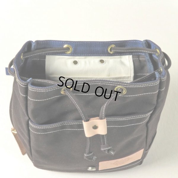 画像6: le onde / ル オンド 8号キャンバス リュック darkbrown (6)