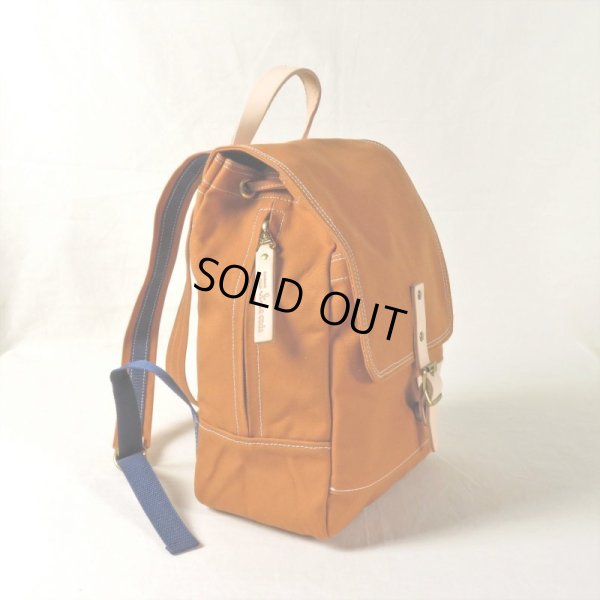 画像6: le onde / ル オンド 8号キャンバス リュック camel (6)