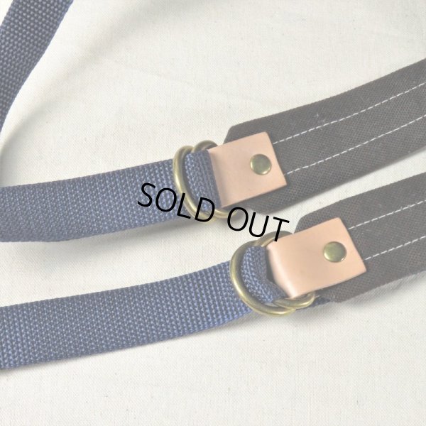 画像9: le onde / ル オンド 8号キャンバス リュック darkbrown (9)