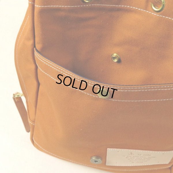 画像5: le onde / ル オンド 8号キャンバス リュック camel (5)