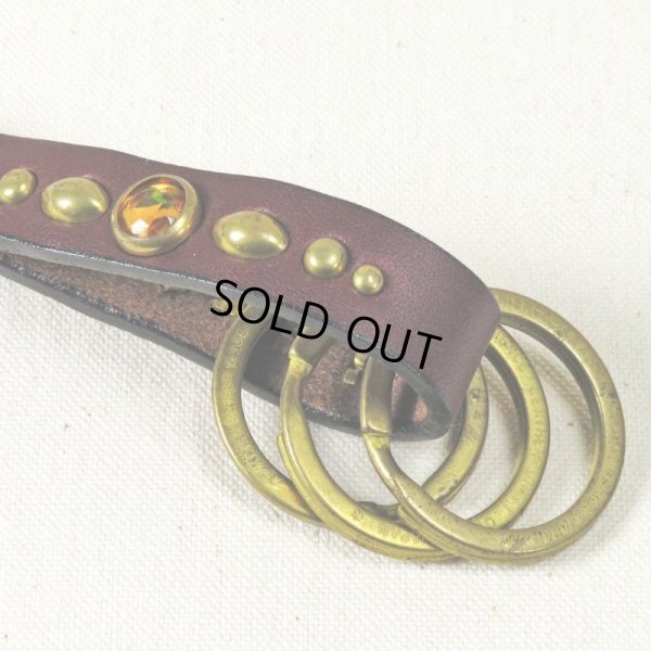 画像3: KCs  / ケイシイズ  キーリング ブラススタッズループ 3colors (3)