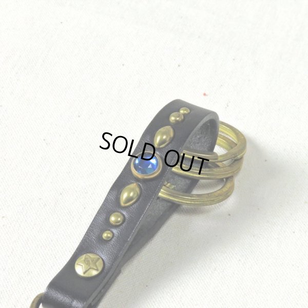 画像6: KCs  / ケイシイズ  キーリング ブラススタッズループ 3colors (6)