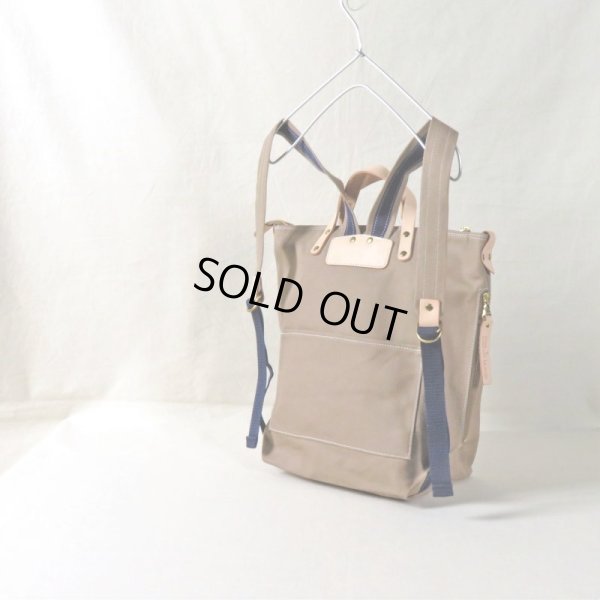 画像3: le onde / ル オンド 8号キャンバス 2WAY リュック moca (3)