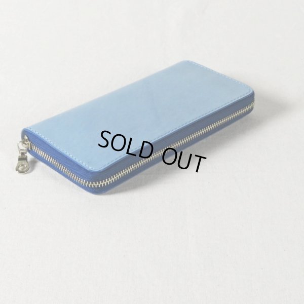 画像2: BAGGYPORT KOI  / バギーポート コーアイ 藍染レザーウォレット blue (2)