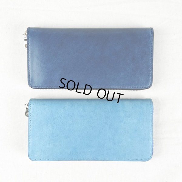 画像8: BAGGYPORT KOI  / バギーポート コーアイ 藍染レザーウォレット blue (8)