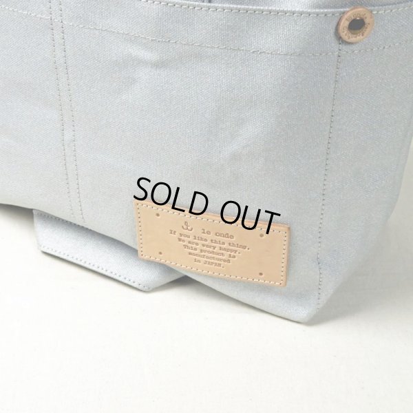 画像12: le onde / ルオンド 8号キャンバスプリント 2wayトート col.silver (12)