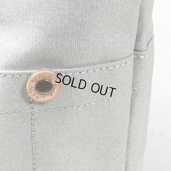 画像11: le onde / ルオンド 8号キャンバスプリント 2wayトート col.silver (11)