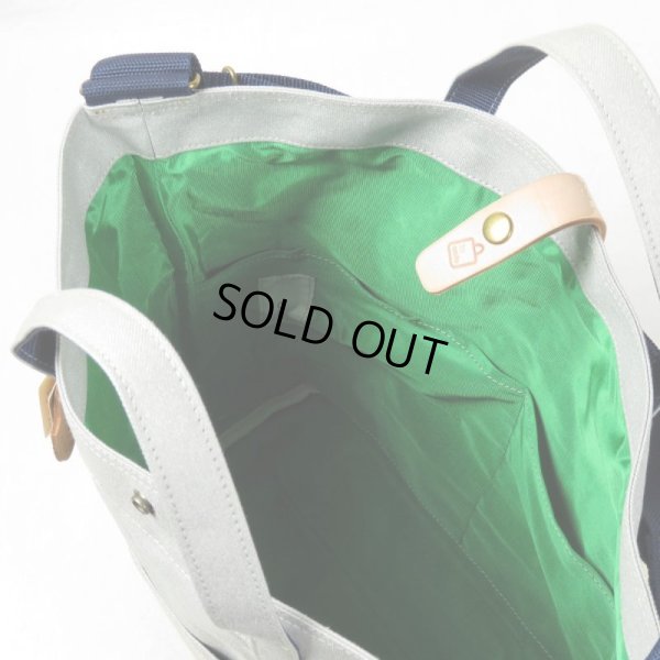 画像9: le onde / ルオンド 8号キャンバスプリント 2wayトート col.silver (9)