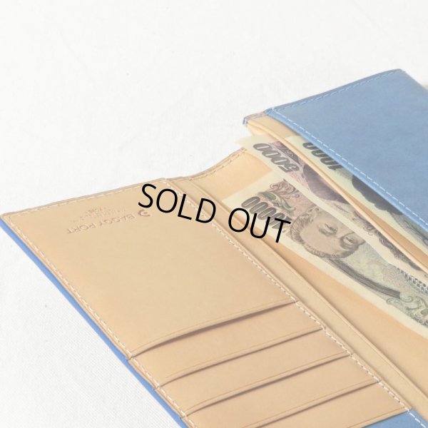 画像9: BAGGYPORT / バギーポート コーアイ 藍染レザーロングウォレット 3colors (9)