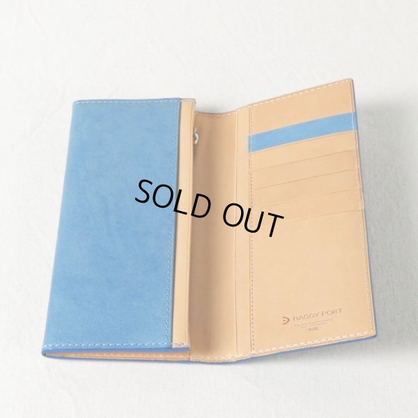 画像6: BAGGYPORT / バギーポート コーアイ 藍染レザーロングウォレット 3colors (6)