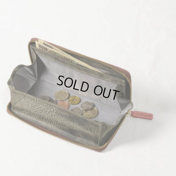 画像6: SEAGULL SHIP / シーガルシップ アラスカレザー フルジップロングウォレット (6)