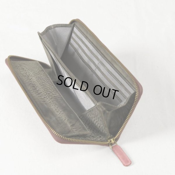 画像4: SEAGULL SHIP / シーガルシップ アラスカレザー フルジップロングウォレット (4)