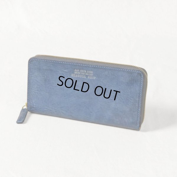 画像10: SEAGULL SHIP / シーガルシップ アラスカレザー フルジップロングウォレット (10)