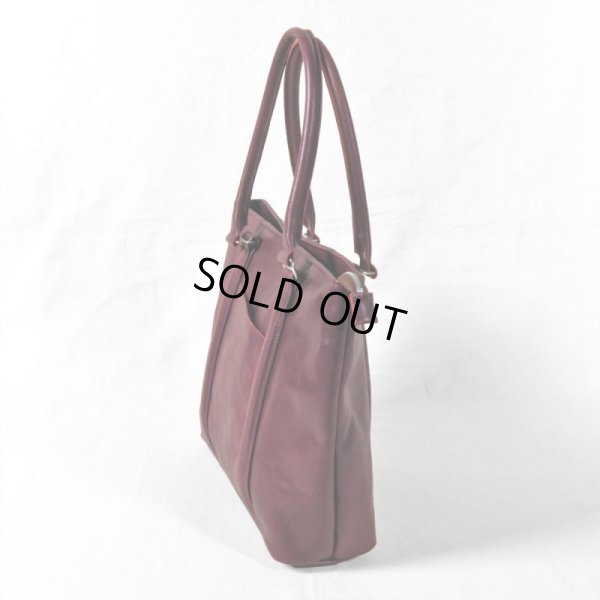 画像2: BAGGYPORT KOI  / バギーポート コーアイ SLANTING  カーフレザートートバッグ (2)