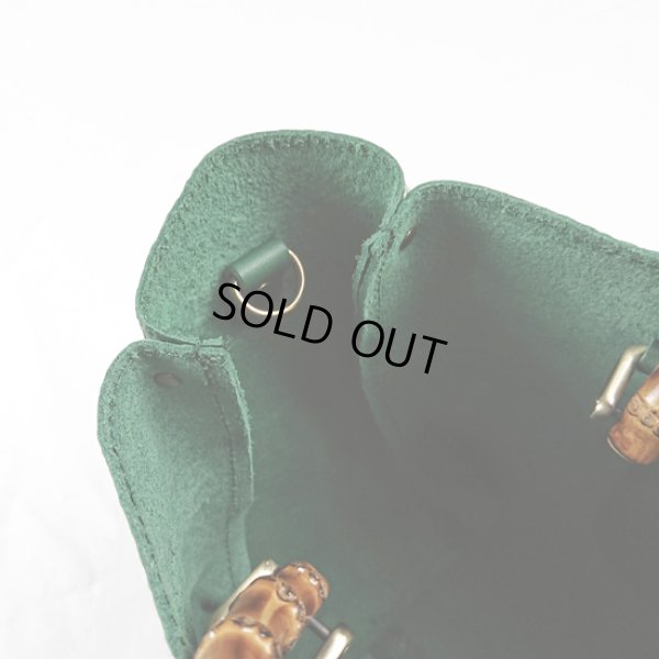 画像7: TIDEWAY / タイドウェイ SHRINK BANBOO HANDLE TOTE (7)