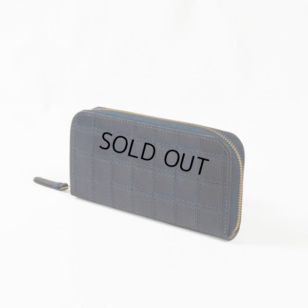 画像5: Re-ACT / リアクト インディゴラウンドファスナー ロングウォレット (5)