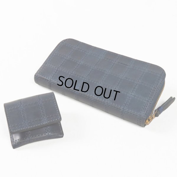 画像16: Re-ACT / リアクト インディゴラウンドファスナー ロングウォレット (16)