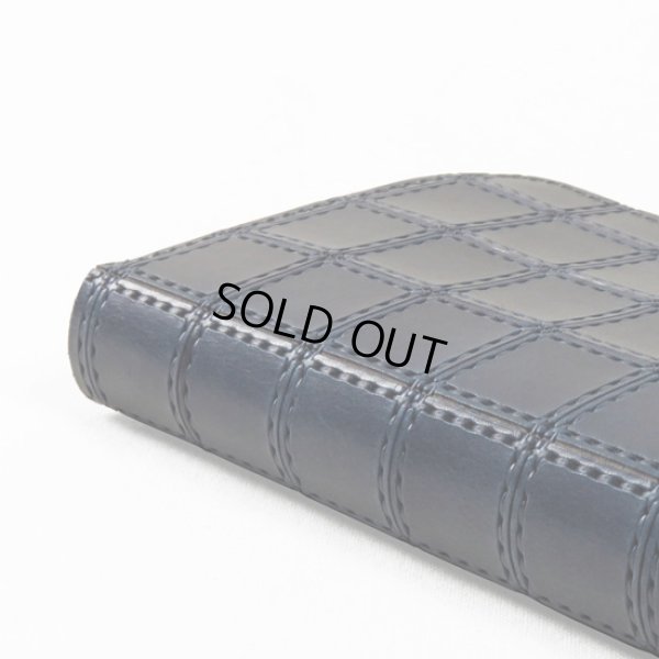 画像3: Re-ACT / リアクト インディゴラウンドファスナー ロングウォレット (3)