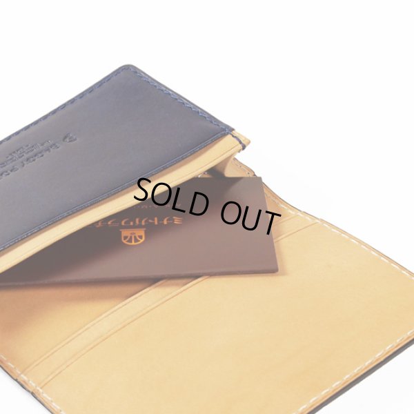 画像8: BAGGYPORT / バギーポート コーアイ 藍染レザーエンボスカードケース (8)