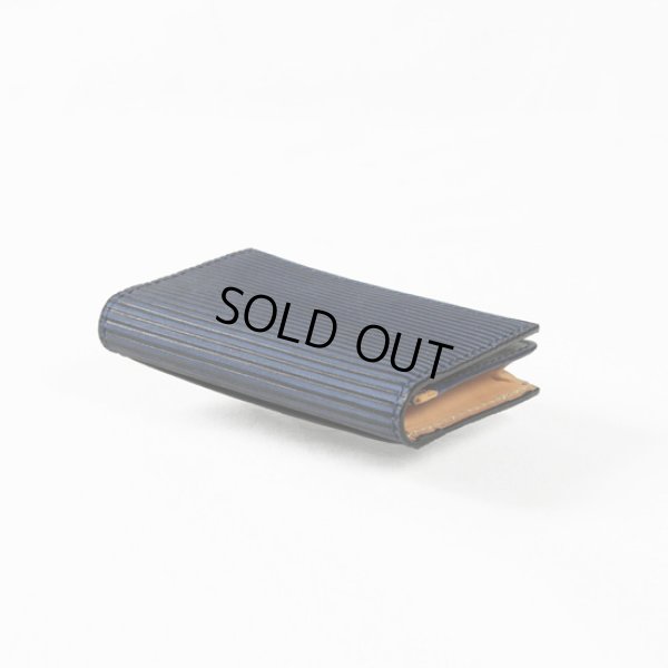 画像4: BAGGYPORT / バギーポート コーアイ 藍染レザーエンボスカードケース (4)