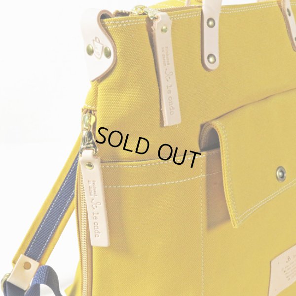 画像5: le onde / ルオンド 4号帆布 2wayリュック (5)