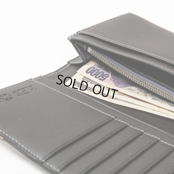 画像7: BAGGYPORT / バギーポート リサイクルレザー かぶせ長財布 (7)