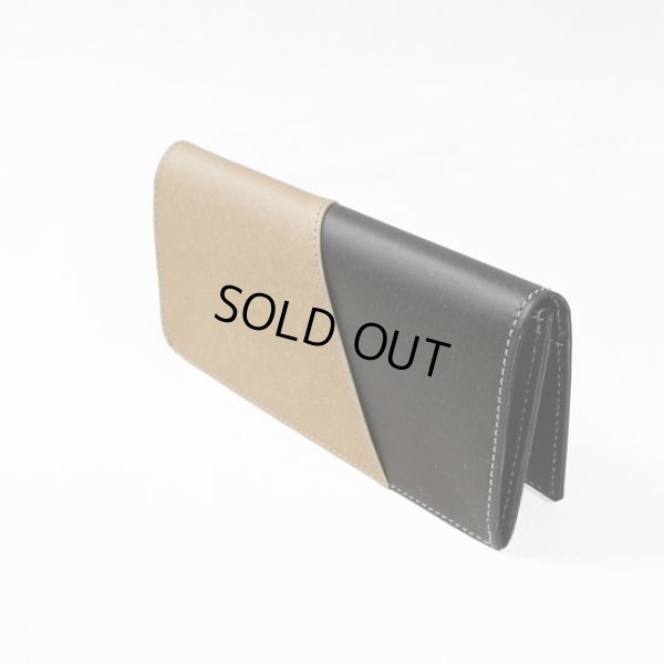 画像3: BAGGYPORT / バギーポート リサイクルレザー かぶせ長財布 (3)