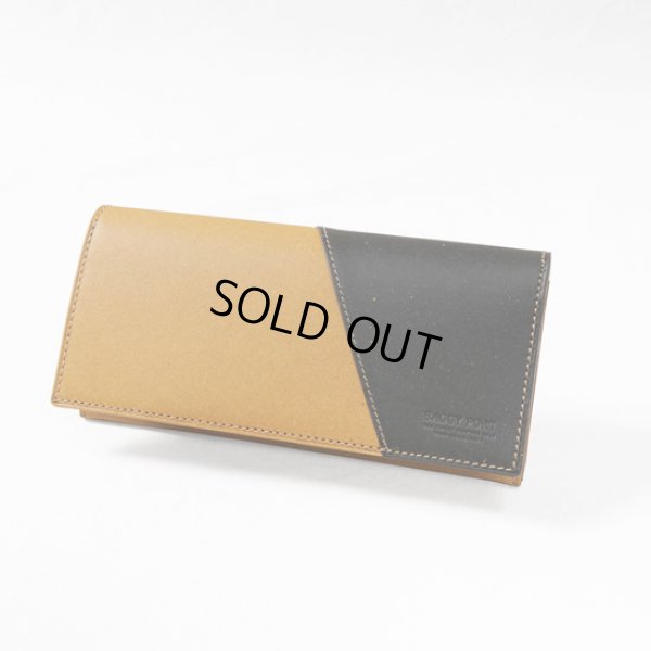 画像9: BAGGYPORT / バギーポート リサイクルレザー かぶせ長財布 (9)