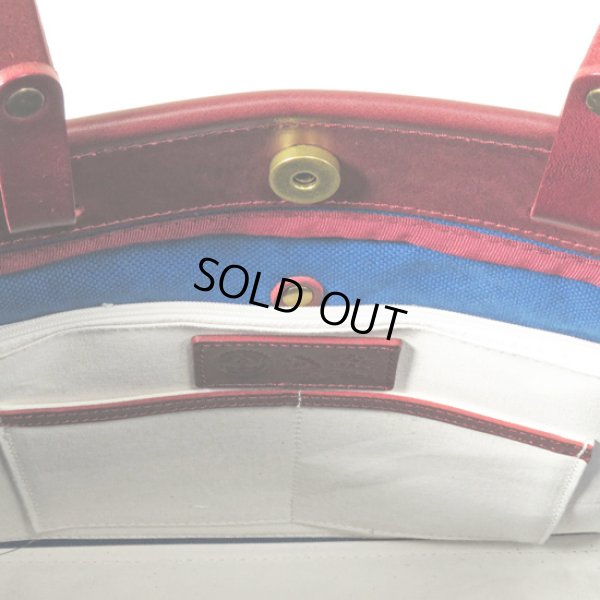 画像9: SEAGULLSHIP / シーガルシップ ドゥーマン アウトステッチスクエアトート (9)