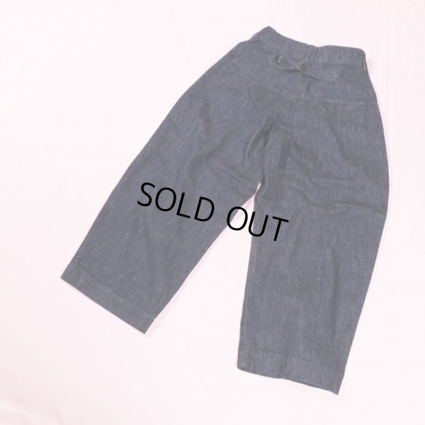 画像5: sasanquabytrees / サザンカバイツリーズ デニムバナナトラウザー (5)