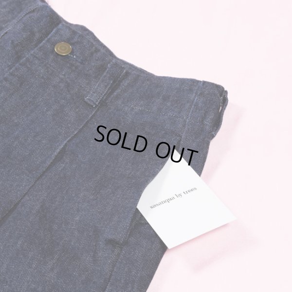 画像4: sasanquabytrees / サザンカバイツリーズ デニムバナナトラウザー (4)