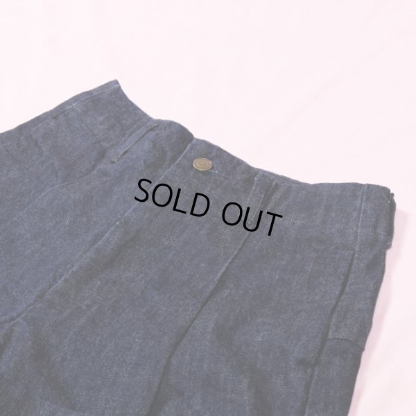 画像2: sasanquabytrees / サザンカバイツリーズ デニムバナナトラウザー (2)