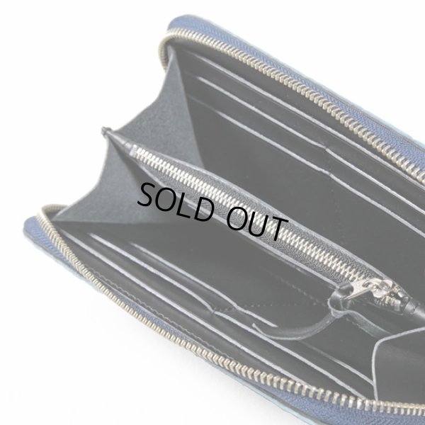 画像7: KCs / ケイシイズ 藍染めエレファント ラウンドジップ3 (7)