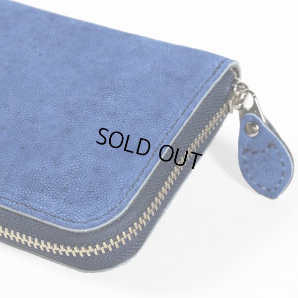 画像4: KCs / ケイシイズ 藍染めエレファント ラウンドジップ3 (4)