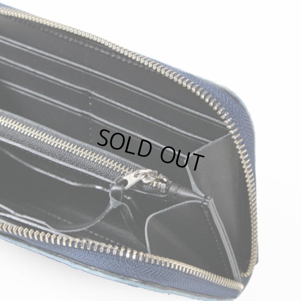 画像6: KCs / ケイシイズ 藍染めエレファント ラウンドジップ3 (6)