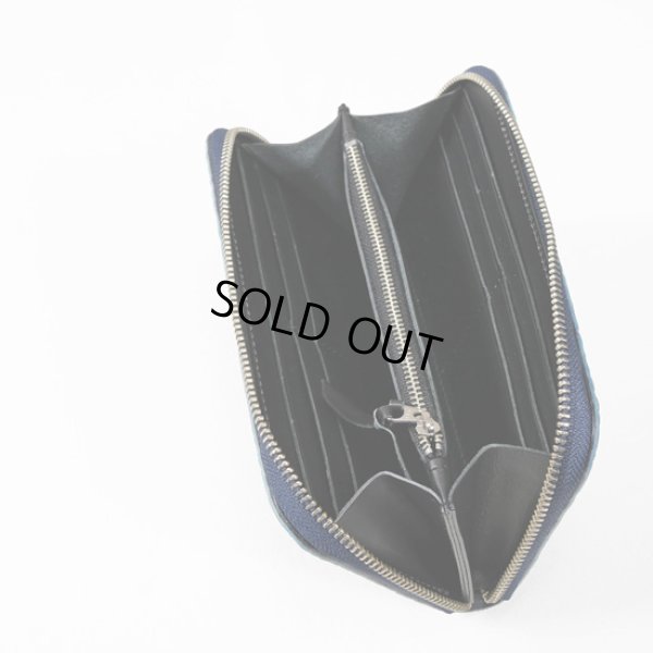 画像5: KCs / ケイシイズ 藍染めエレファント ラウンドジップ3 (5)