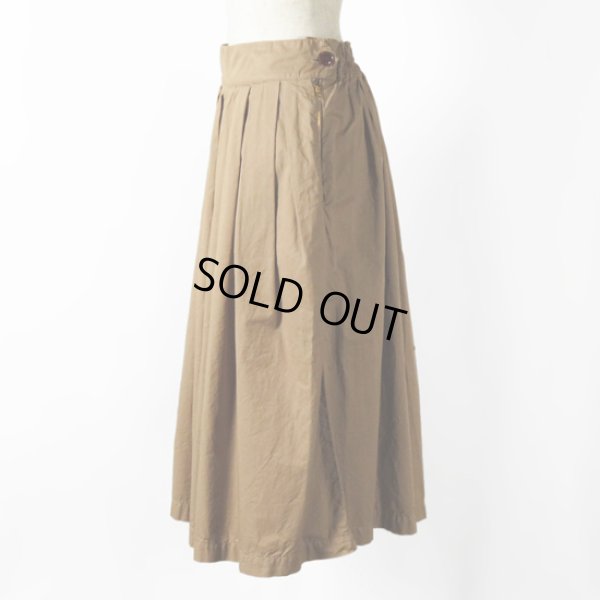 画像3: HARVESTY / ハーベスティー コットンツイル キュロットスカート (3)
